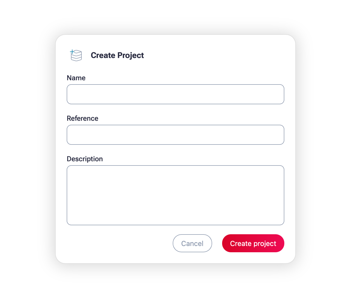 Create Project Form